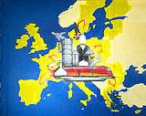 Europakarte als Markt © Foto:European Union, 2015/Source: EC - Audiovisual Service/Foto: Johanna Leguerre,Thomas Dechoux