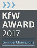 Logo des KfW-Award 2017 © Grafik: KfW Bankengruppe