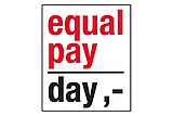 Logo der Initiative "Euqal Pay Day" © Grafik: Bundesministerium für Frauen, Senioren; Frauen und Jugend