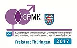 Logo der 27. GFMK © Grafik: Thüringer Ministerium für Arbeit, Soziales, Gesundheit, Frauen und Familie