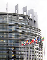 EU-Parlamentsgebäude in Straßburg, Frankreich © Foto: Mandy Mehlhorn