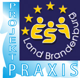 Symbolbild mit Brandenburger ESF-Symphatie-Logo © Grafik: Sylvia Krell