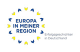 Logo der Aktion 'Europa in meiner Region' für Deutschland © Grafik: Bundesministerium für Wirtschaft und Energie