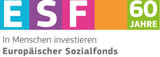 Logo zum 60. Jahrestag des ESF © Grafik: Bundesregierung
