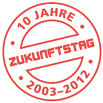 Logo "10 Jahre Zukunftstag 2003-2012"