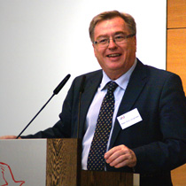 Auf der Abschlussveranstaltung von HSI Transnational ist Gastredner Peter Stub Jorgensen, Direktor für ESF in der EU-Kommission, optimistisch, dass in der nächsten EU-Förderperiode Projekte wie HSI weiter gefördert werden