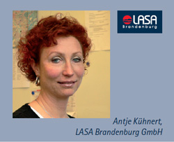 Antje Kühnert, LASA Brandenburg GmbH