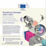 Foto: Deckblatt Kreatives Europa © Foto: European Union 2021