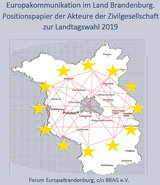 Titelblatt des Positionspapiers © Foto: Forum EuropaBrandenburg c/o BBAG e. V.