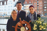 Schleswig-Holsteins Ministerin Kristin Alheit und Minister Reinhard Meyer und Brandenburgs Ministerin Diana Golze © Foto: Landesregierung Brandenburg