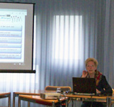 Vortrag: Elke-Annette Schmidt, Landesfrauenrat Mecklenburg-Vorpommern © Foto: Kerstin Krannich (KPSplus)