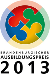 Logo des Brandenburgischen Ausbildungspreises 2013