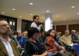 Interessierte Nachfragen aus dem Publikum © Foto: Elke Mocker (LASA)