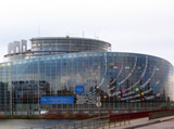 Das Gebäude des EU-Parlaments in Straßburg © Foto: Mandy Mehlhorn (privat)