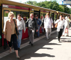 Viele Pendler nutzen öffentliche Verkehrsmittel