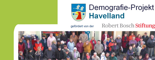 Plakat Demografie-Projekt Havelland
